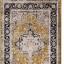 Sovereign Medallion Traditional Rug for Bedroom Living Room Flatweave Silky Shiny Rug Swatch