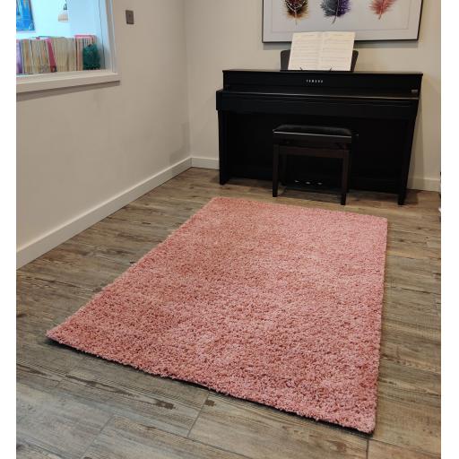 Modern Dyno Shaggy Soft Trendy Colours Rugs Runners