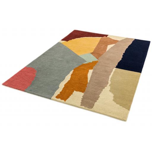 Reef Abstract RF14 Hand Tufted Rug in Multi