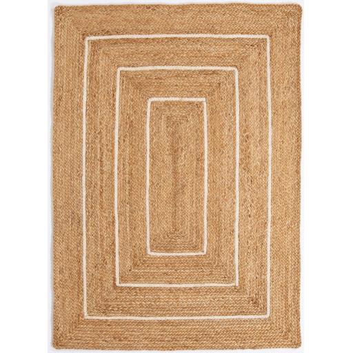 Prestwich Circular Hand Braided Jute Rug in Olive Green buy online from the  rug seller uk