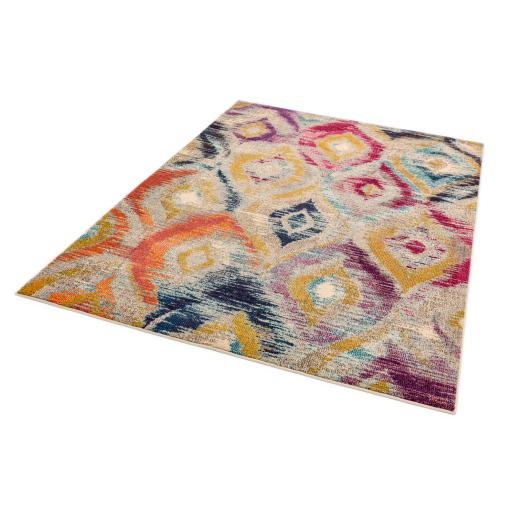 Colores COL0 Abstract Geometric Modern Art Designs Multi Colours Rug in X-Large 200x300 cm (6'7"x10')