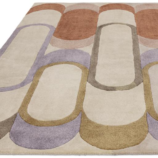 Romy 09 Module Eco-Friendly Modern Hand-Tufted Rug in Pastel Colours