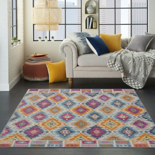 Passion Rug PSN02 Modern Traditional Persian Multi Coloured Rug
