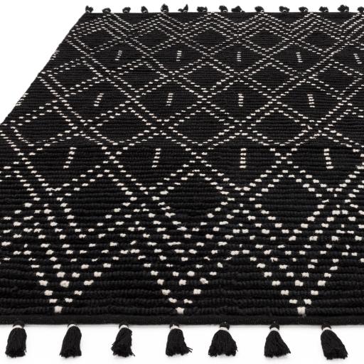 Nepal Black Cream Diamond Rug_1.jpg