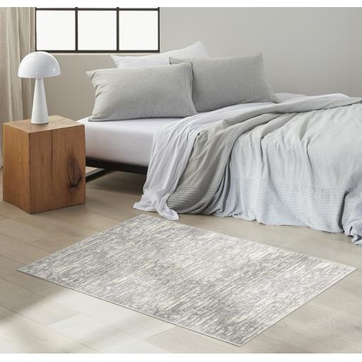 Calvin Klein Enchanting ECH03 Abstract Grey Beige Rug