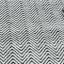Ives Handmade Modern Herringbone Sisal Flatweave Soft Chenille Cotton Jute Geometric Stipes Rug Swatch
