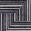 Matrix Network Wool Viscose Rug Modern 3D Striped Soft Silky Quality Rug Swatch