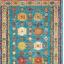 Vibrant Traditional Classic Wool Hand Tufted  Bordered Rug  by Nourison Swatch