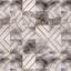 Bianco 196SA Luxurious Marble Chekered Geometric Design Soft Rug in Cream Gold and Grey Swatch