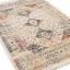 Traditional Oriental Antique Vintage 703 Style Tasseled Rug in Multi and Silver Cream 120 x 170 cm (4'x5'6'') Swatch