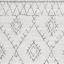 Taznaxt 5101 Traditional Tribal Berber Design Beige and Cream Rug Swatch