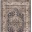 Sovereign Medallion Traditional Rug for Bedroom Living Room Flatweave Silky Shiny Rug Swatch