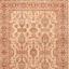 Keshan Supreme Bordered Herati Tribal Traditional Quality Wool Red and Cream Rug Hallway Runner Swatch