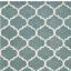 Albany Ogee Morroccan Design Hand Tufted Wool Rug Swatch