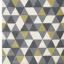 Origins Honeycomb Geometric Wool Luxurious Rug in Ochre, Natural and Raspberry Swatch
