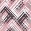 Regency Chevron Modern Abstract Rug in Ochre, Navy, Grey and Blush Pink Swatch