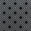 Modern Costa 3525 Sleek Bohemian Pattern Black Grey and Pink Rug Swatch
