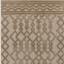 Salta Links SA04, SA05 Indoor Outdoor Rug and Hallway Runner in Brown or White Swatch