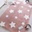 Pick N Mix Twinkle Stars Soft Kids Baby Rugs in Cream Pink White 90 x 150 cm (2'9''x5'9'') Swatch
