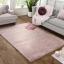 Tipped Luxe Fur Rug Modern Plain Soft Fluffy Shaggy Style Rug Swatch