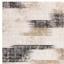Kuza Lines Abstract Modern Distressed Soft Velvety Silky Rug Swatch